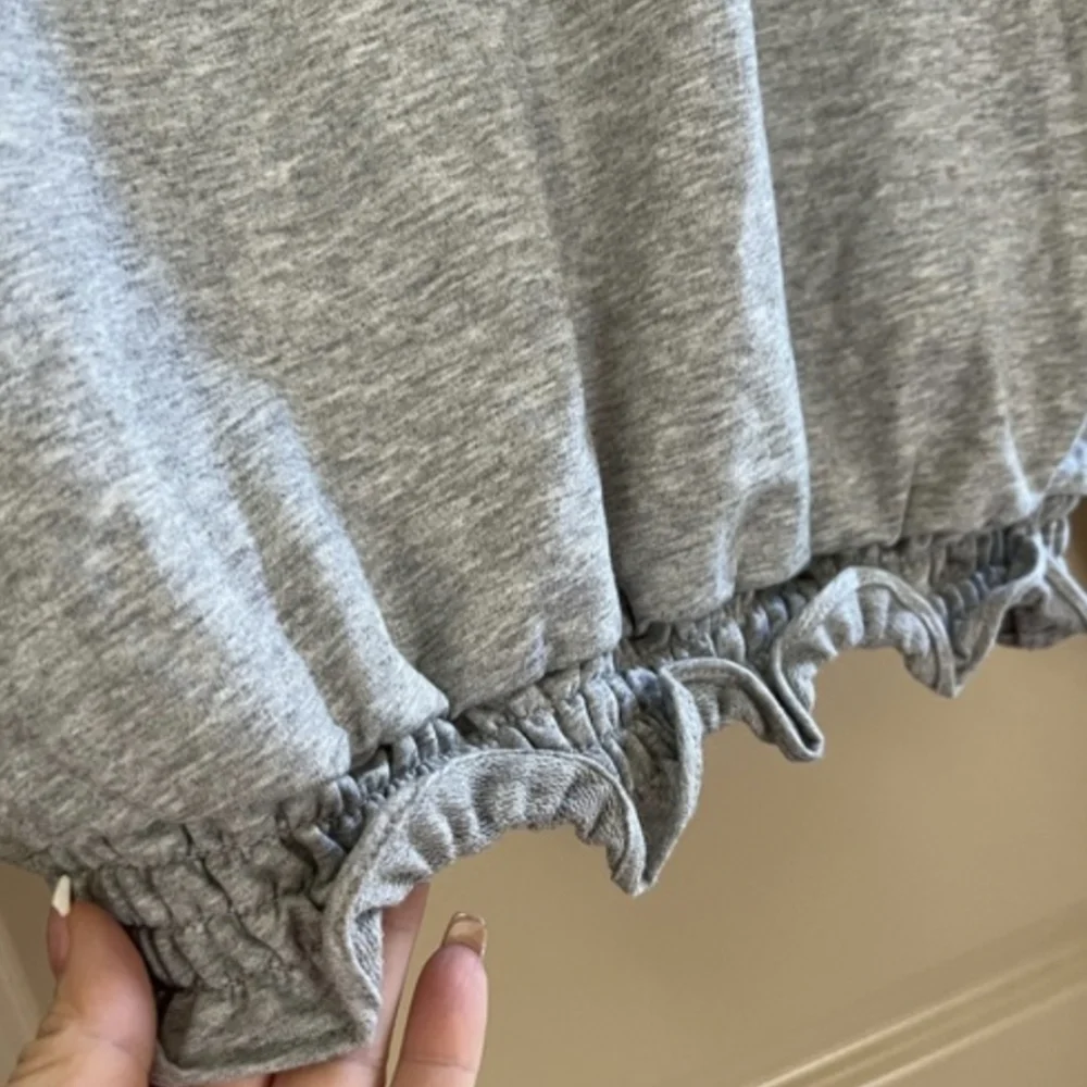 Michael Kors Ruffle Hem Sweatshirt